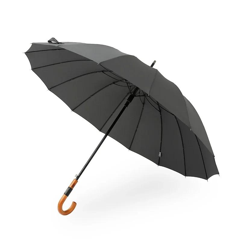 

Японский длинный зонт Parachase для мужчин и женщин, прочный большой зонт 16К от дождя, большие ветрозащитные зонты для гольфа