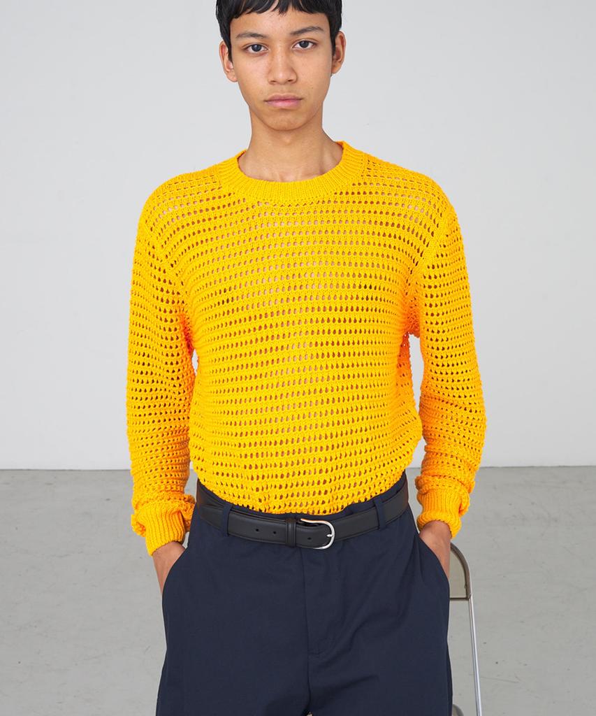 Seijineisyeon (M) Summer Hatch Long Sleeve Tangerine
