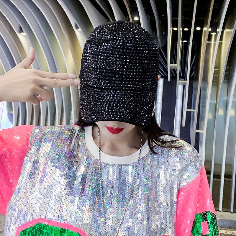 Damen Baseballkappe im koreanischen Stil mit Strass-Netz - TikTok Influencer Mode Sonnenhut