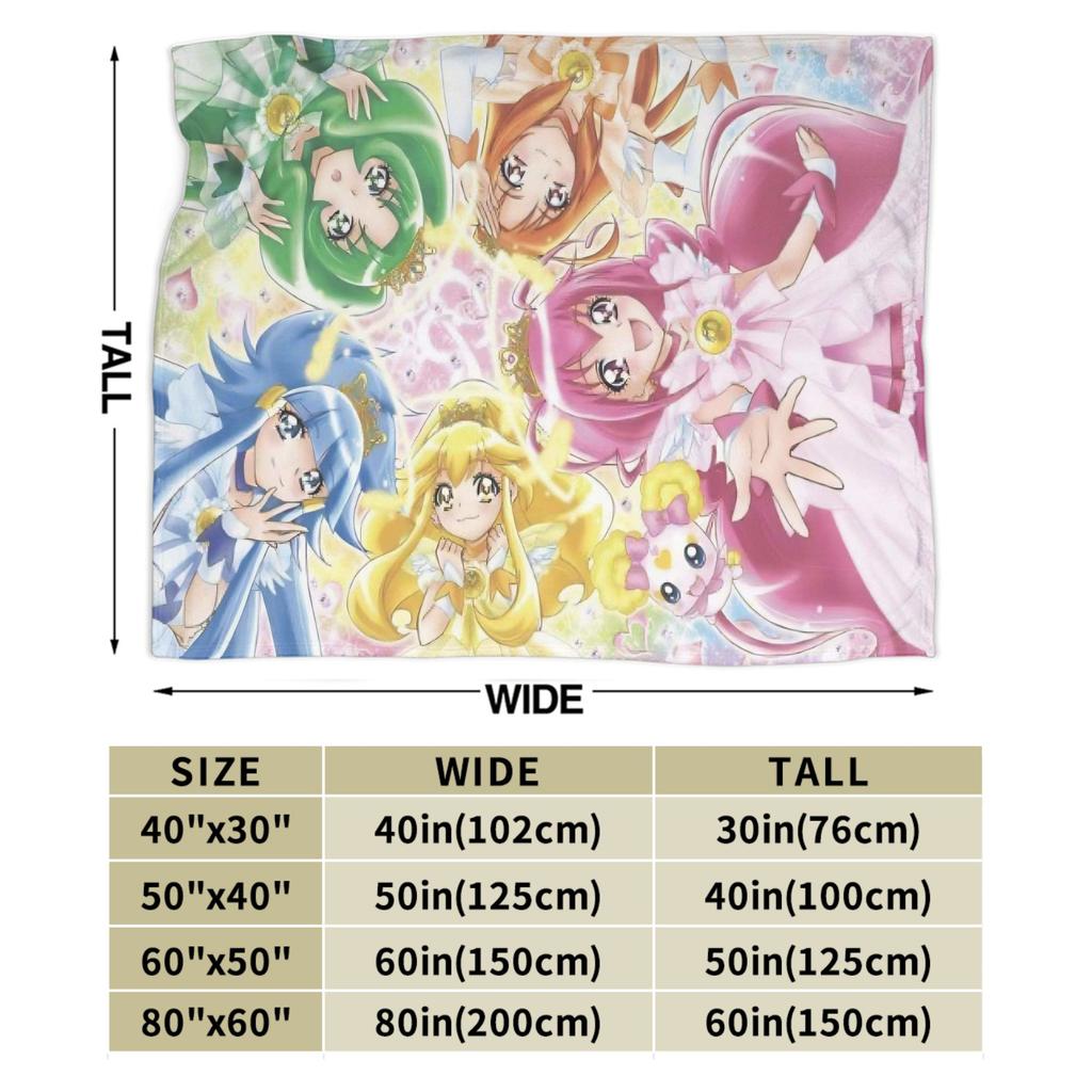 Mermaid Melody Pichi Pichi Pitch Blanket Quality Soft Throw Blanket Winter Child Couch Chair Funny Bedspread