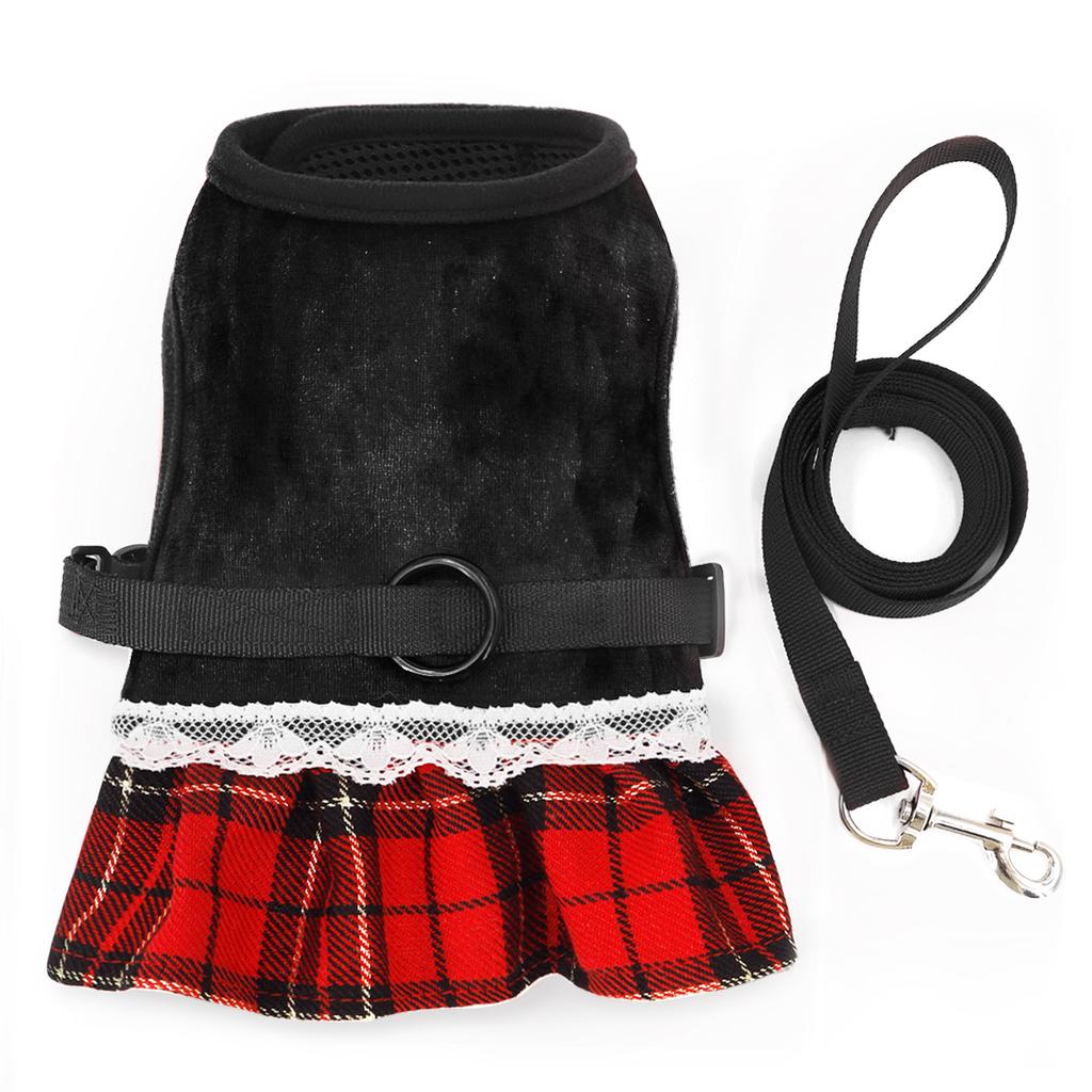 A Rabbit Chest Strap Set Dress Style Traction Rope Outdoor Cat, Dog, and Pig Universal Pet Supplies