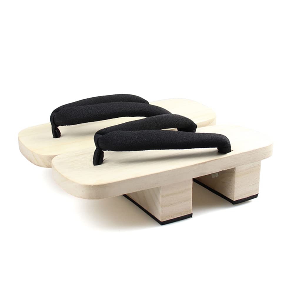 

Geta Sandal Geta for Comfortable Paulownia Wood Japanese Clothing Perfect for Fireworks Evening Summer Floral Print [cnstone] Two-toothed Yukata,