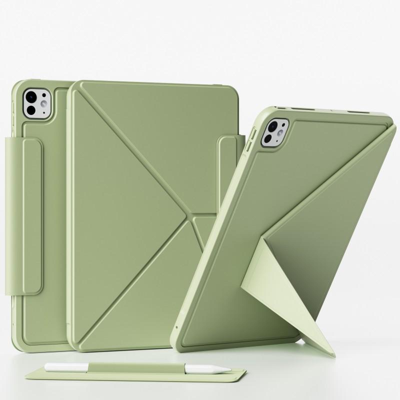IPad Pro 11 Inch Case With Full-Edge Bumper Anti-Drop Protection Magnetic Sleep Wake Stand Cover Air 6 13