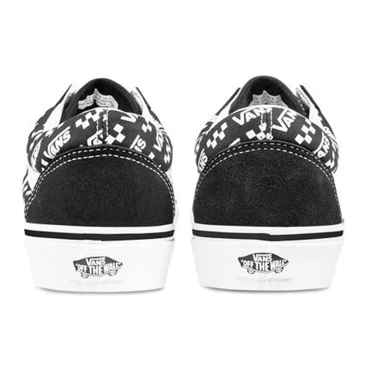 Old Skool Vans 'Logo Repeat - Black' VN0A4U3BTEZ