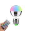 16 Colors RGB LED Bulb Christmas Decor LED Night Light E27 3W Spotlight
