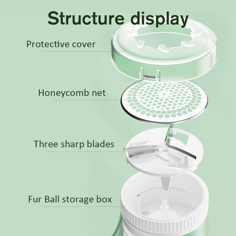Clothes Bobble Fluff Shaver USB Operated Electric Fur Defuzzer 850mAh Portable Lint Remover Household Cleaning Tool