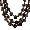 Bohemian Necklace Jewelry Costume Wood Bead for Women Lady Birthday