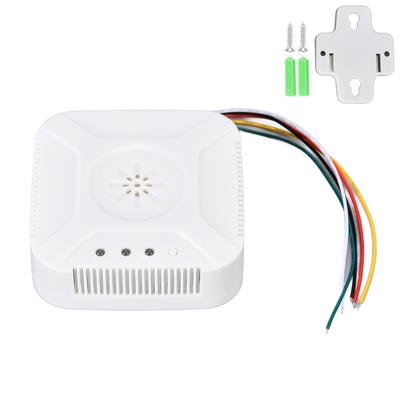 Combustible Gas Leak Sensor Detector Natural Liquefied Petroleum Gas Alarm Warning for Home Security
