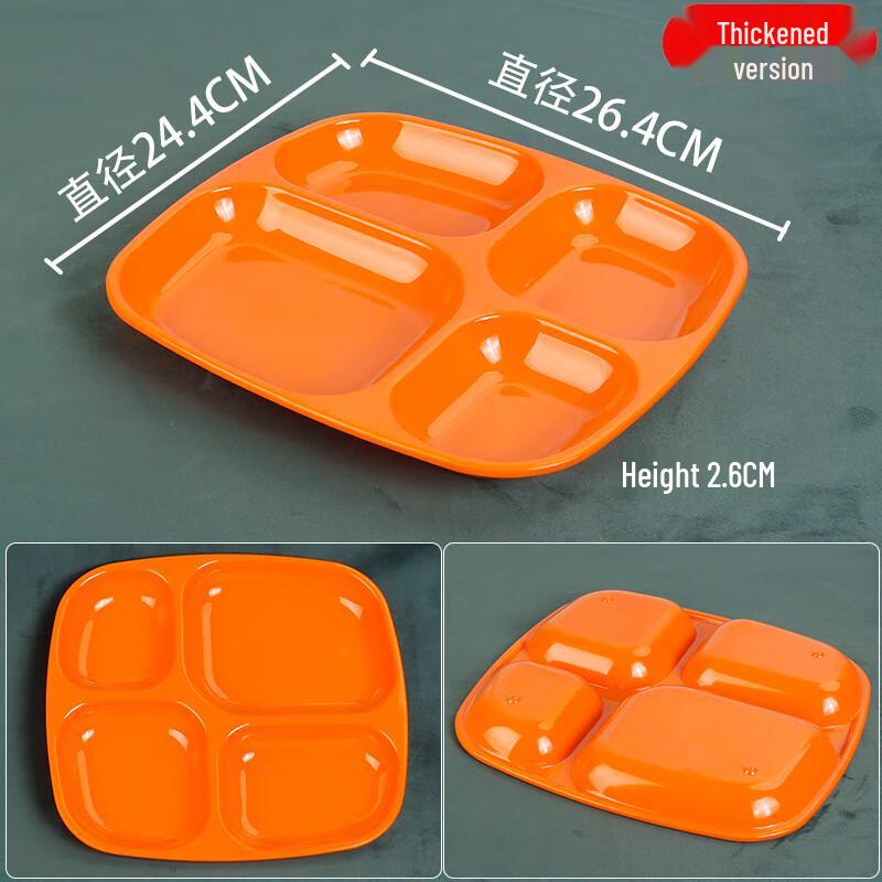 Melamine Compartment Cafeteria Plate