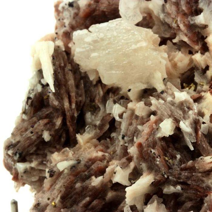 Pierres et Minéraux. Baryte. 636.70 ct. Voltennes mine, filon du Barrot, Saône-et-Loire, France.