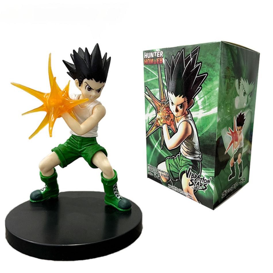 Hunter X Hunter GON FREECSS Figuras de Anime Killua Zoldyck Figura de Acción Kurapika Figura Modelo Coleccionable Decoración de Habitación de Adulto Juguetes