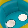 1pc PVC Children's Swimming Ring With Sun Shade, Inflatable Water Toy, Swimming Pool Float