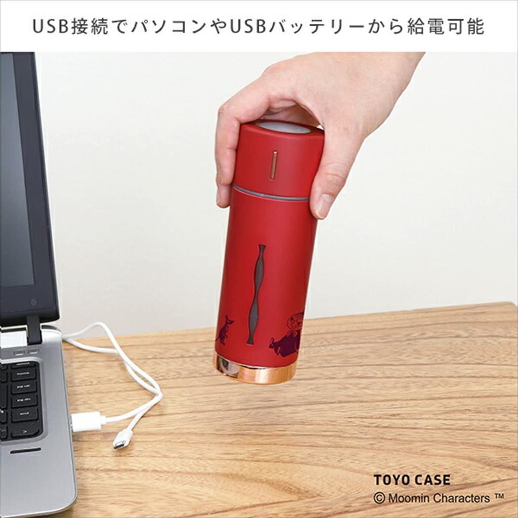 Toyo Case Moomin Aroma Humidifier, Water-Soluble Compatible, MHUM-MMN-01