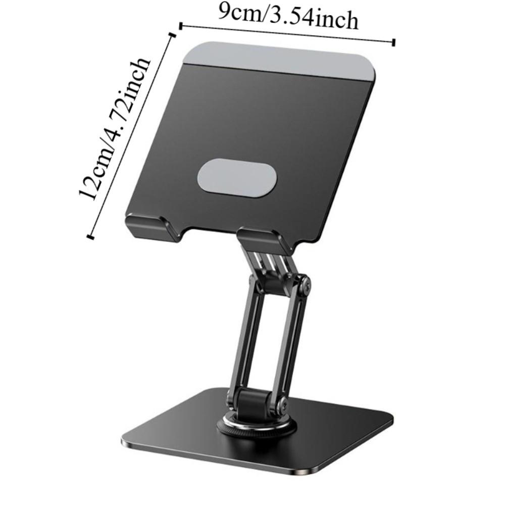 Metal Frame Foldable Tablet Stand Rotatable Tablet Phone Bracket  Desk Holder