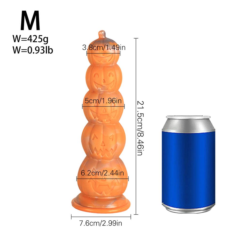 Halloween Pumpkin Skull Butt Plug Special-Shaped Alternative Back Court Men and Women Masturbation Climax Sex Toys