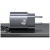 USAMS CC290 T66 45W GaN Wall Charger 1xUSB-A 1xUSB-C Silver