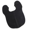 Hair Cutting Pad Black Waterproof Silicone Large Size Salon Hairdressing Hair Cutting Collar