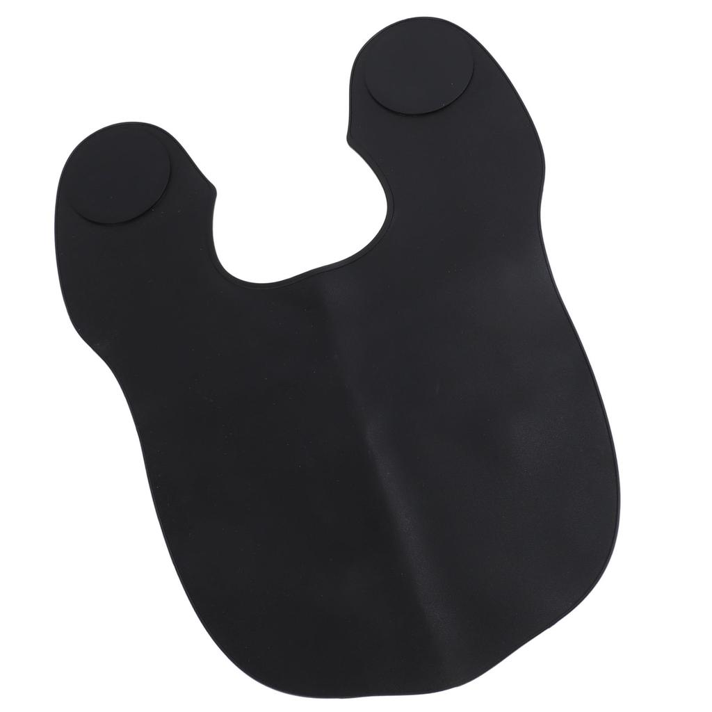Hair Cutting Pad Black Waterproof Silicone Large Size Salon Hairdressing Hair Cutting Collar