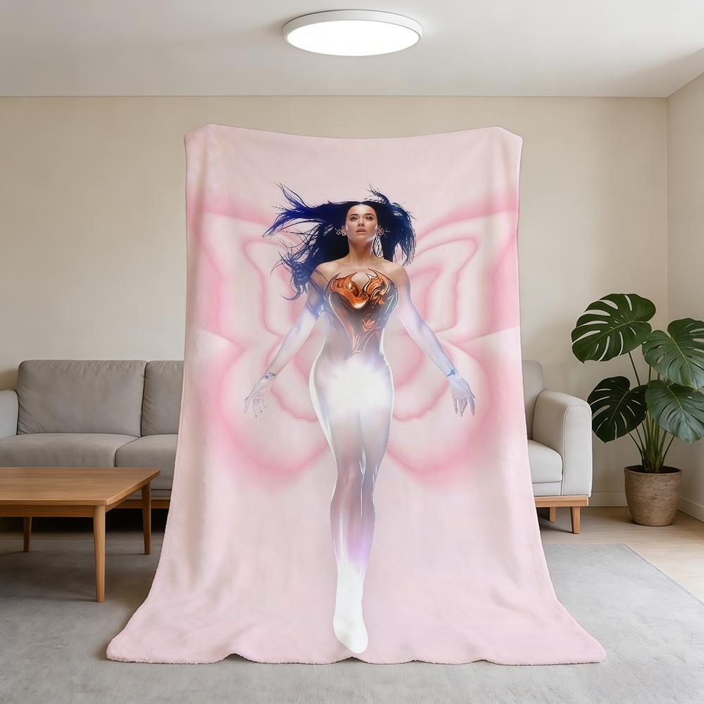 Blanket K-Katy P-Perry-ES Super Warm Comfortable Plush Throw Blanket Child Home Singer Sofa Bedroom Gift
