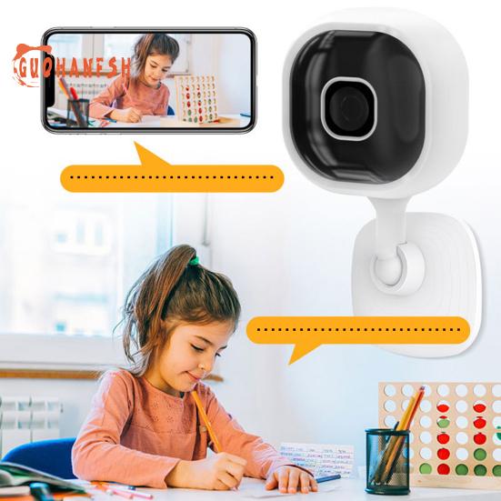 USB Wi-Fi kamera - Noční vidění, Detekce pohybu, Rozšíření paměti, Obousměrný zvuk, 360stupňová rotace, Ochrana soukromí, Ovládání aplikací