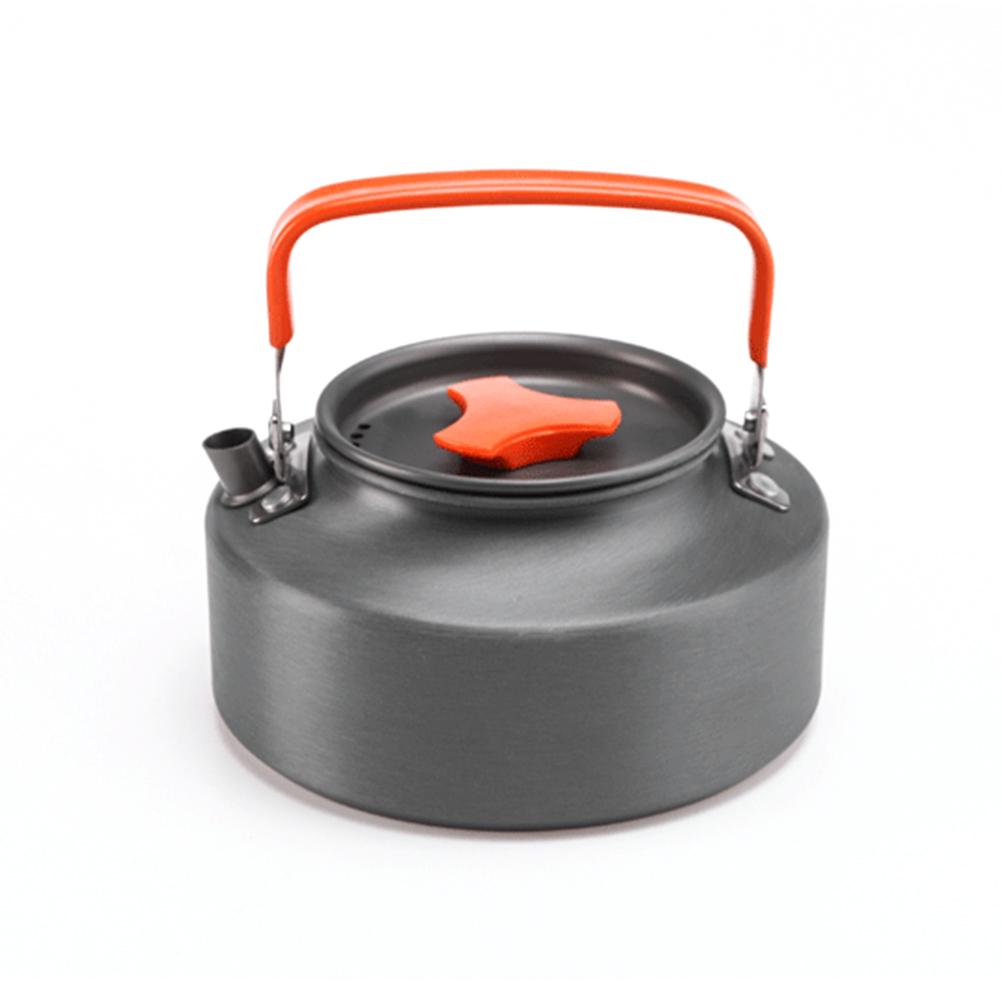 3 PCS Camping Cookware Mess Kit Pots Kettle Pans Aluminum Alloy Lightweight Folding Camping Cookware Set