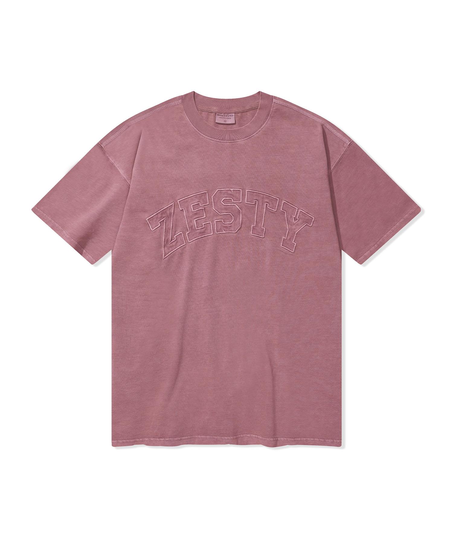 Divine Distance Zesty Pigment Dyed T-Shirt [Pink] L