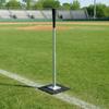 Batting Tee with Rubber Top Easy to Set up Baseball for Gym