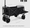 Outdoor Camping Multifunktionaler Faltbarer Campingwagen Kinder Können Liegen Stand Universal Kleiner Wagen Großer Tragbarer Campingwagen