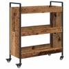 Kitchen Trolley Reclaimed Wood 70 X 30 X 82 Cm Engineered Wood