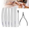 Professional Nail Art Manicure Pedicure Tool Set Nail Sanding Sponge Files Buffer Polisher