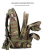 45L Camouflage Tactical Sports & Mountaineering Backpack: Large Capacity 3P Assault Pack