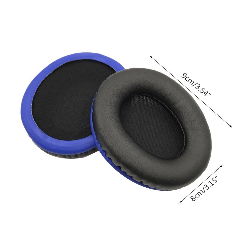Replacements Mesh Leather Ear Pads Beam Cushions for Headsets Cover Earphone Earcups