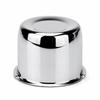 Trailer Hub Dust Cap Anti Wheel Cover with Flange Low-Profile Hubcap for