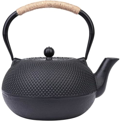 

LIINC Iron Kettle, Nanbu Ironware, Ironware, Can be used over an open flame, Induction Cooktop Compatible, Iron Supplement, Cast Iron, Tea Ceremony Ut