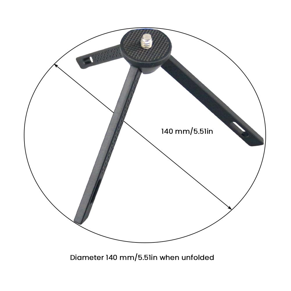 Lamp Bracket with 1/4 Inch Screw Outdoor Lantern Tripod Base Camping Lantern Tripod Stand for Indoor and Outdoor Use