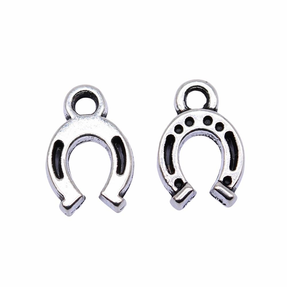 

20шт Подвески Подвески Античное Серебро Цвет Цинковый Сплав 12X8мм