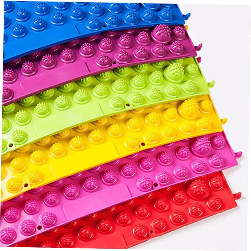 Massage Mat Foot Acupressure Massage Mat Walking Pad Toe Board Massage Mat Bathroom Mat Yoga Mat Anti Slip Mat Relieve Stress