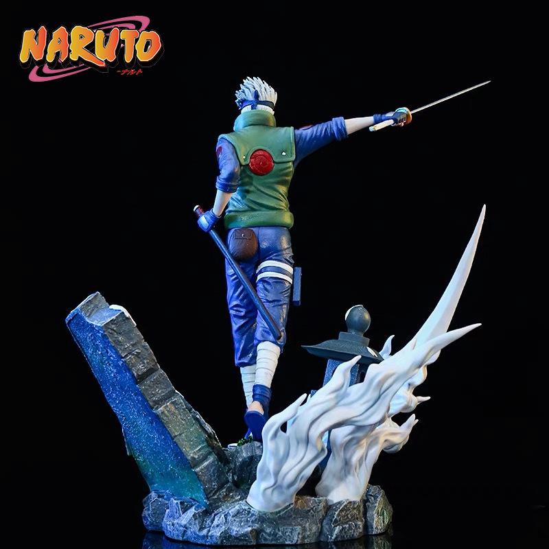 

Naruto GK Kakashi Sword Statue: Large Anime Figure Ornament