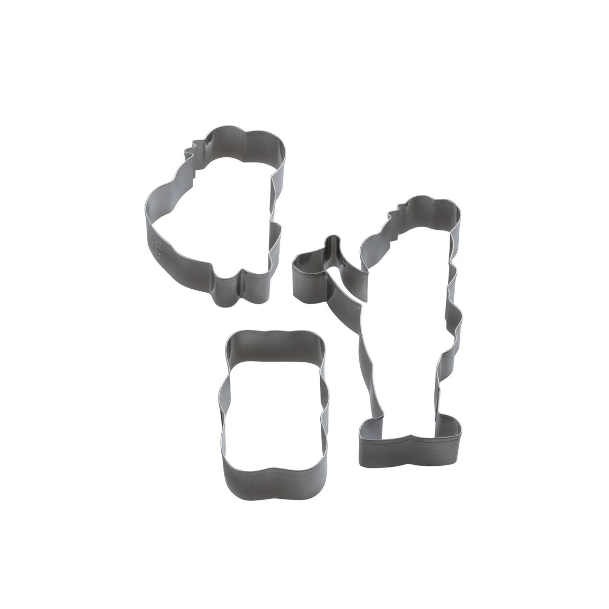 

Набор из 3 формочек для печенья Zenker Haribo из нержавеющей стали, арт.. 46511