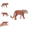 Solid Pvc Tiger Statue For Home Decor And Educational Gift For Children