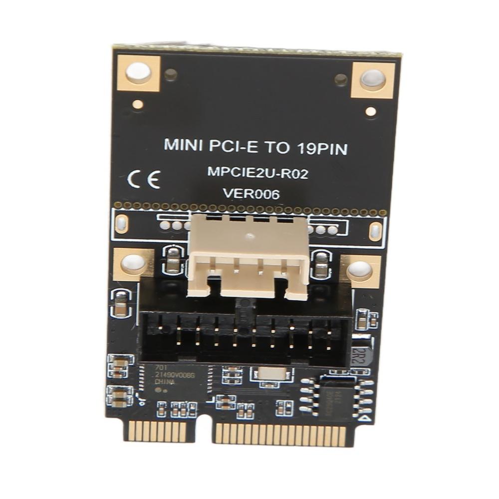 Plug and Play Mini PCIE zu USB3.2 Erweiterungskarte PCIE Erweiterungskarte für Windows XP 7 8 10 11