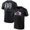 Colorado Avalanche Heritage Vlastní TriBlend Tričko Měkké Pánské a Dámské Krátký Rukáv Pohodlné Prodyšné Streetwear Košile