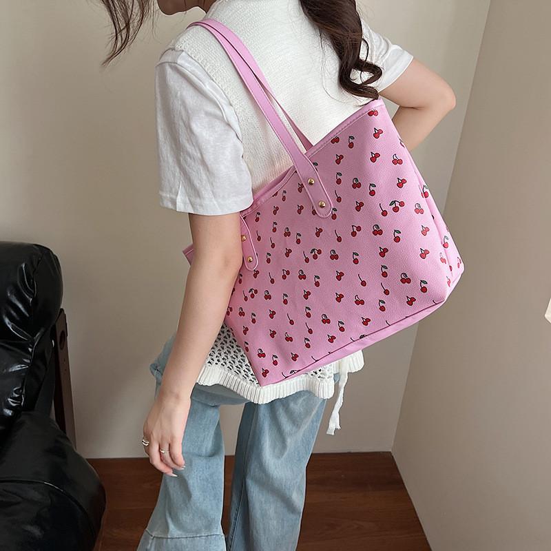 Pu Casual Tote Bag For Women With Magnetic Closure And Inner Zip Pocket