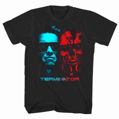 Terminator 3D Cyborg Face/Off Men's T Shirt