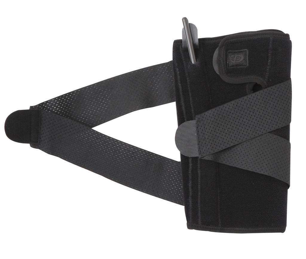 Phiten Knee Hard Size 0413AP164003 Support, Type, S, Black,