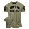 Summer European and American Men's Gym Muscle Training Letter Print Soft and Breathable Round Neck