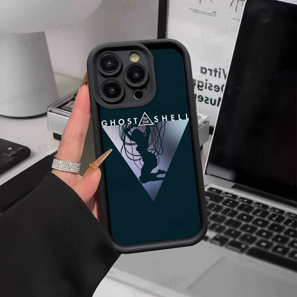 Phone Case Anime G-ghost In The S-shell for Samsung S26 S25 S24 S23 S22 S21 S20 F06 M16 Note 20 FE Ultra Soft Silicone TPU Cover