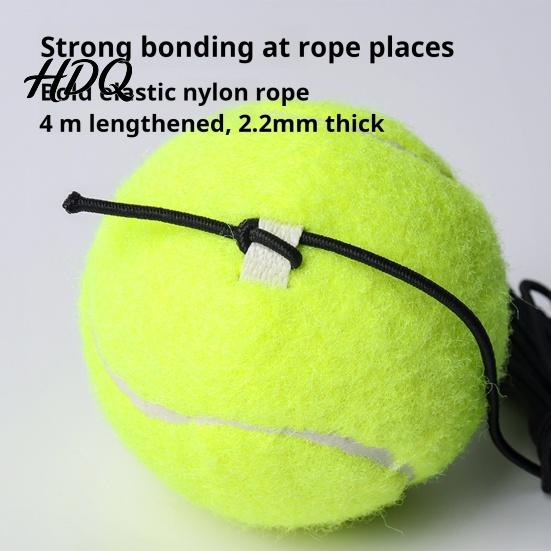 Automatic Tennis Trainer with String Ball Portable Solo Training Rebounder Weighted Base Kids Adults Beginner Backyard Self Practice Tools