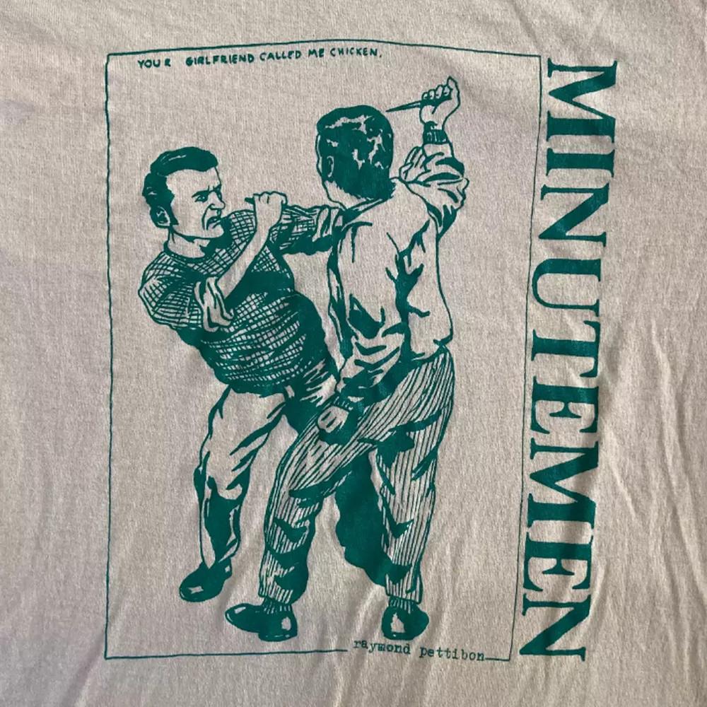 The Minutemen Band Your Girlfriend Called Me Chicken T Shirt Full Size S-5XL Unisex T-Shirt L