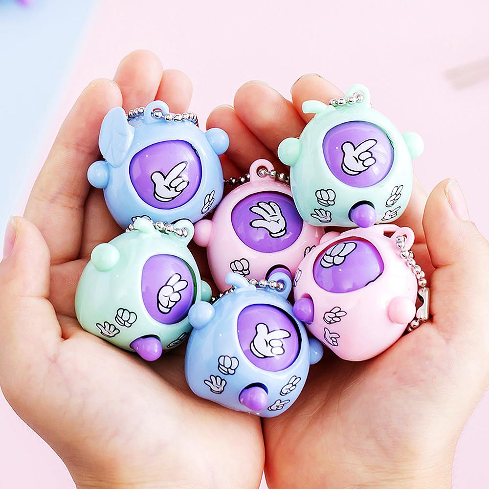5/10/20 Stück Mini Pop Schlüsselanhänger Kleinkind Sensorisches Fidget Spielzeug Großhandel Klassenzimmerpreise Kindergeburtstag Mitgebsel Geschenktüten Füller